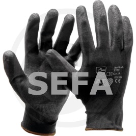 3x Dílenské rukavice velikost rukavice:	11