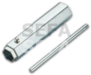 4in1 nástrčný trubkový prodloužený klíč na svíčky 16, 18, 19, 21 mm 